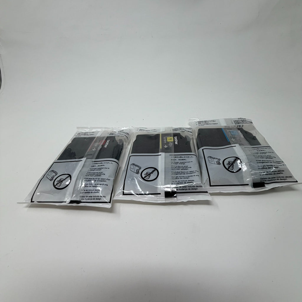 Genuine Brother LC-101 Color Ink Cartridges-for MFC-J470DW J870DW-OEM-3PK C Y M