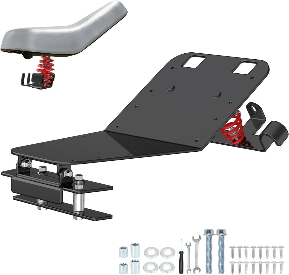 Mini Bike Seat Suspension Spring Kit for Coleman B200RSV B200 B200R Red Black