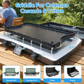 Ceramic Nonstick Reversible Griddle Coleman Cascade & Triton Camp Stove 17."x8.5