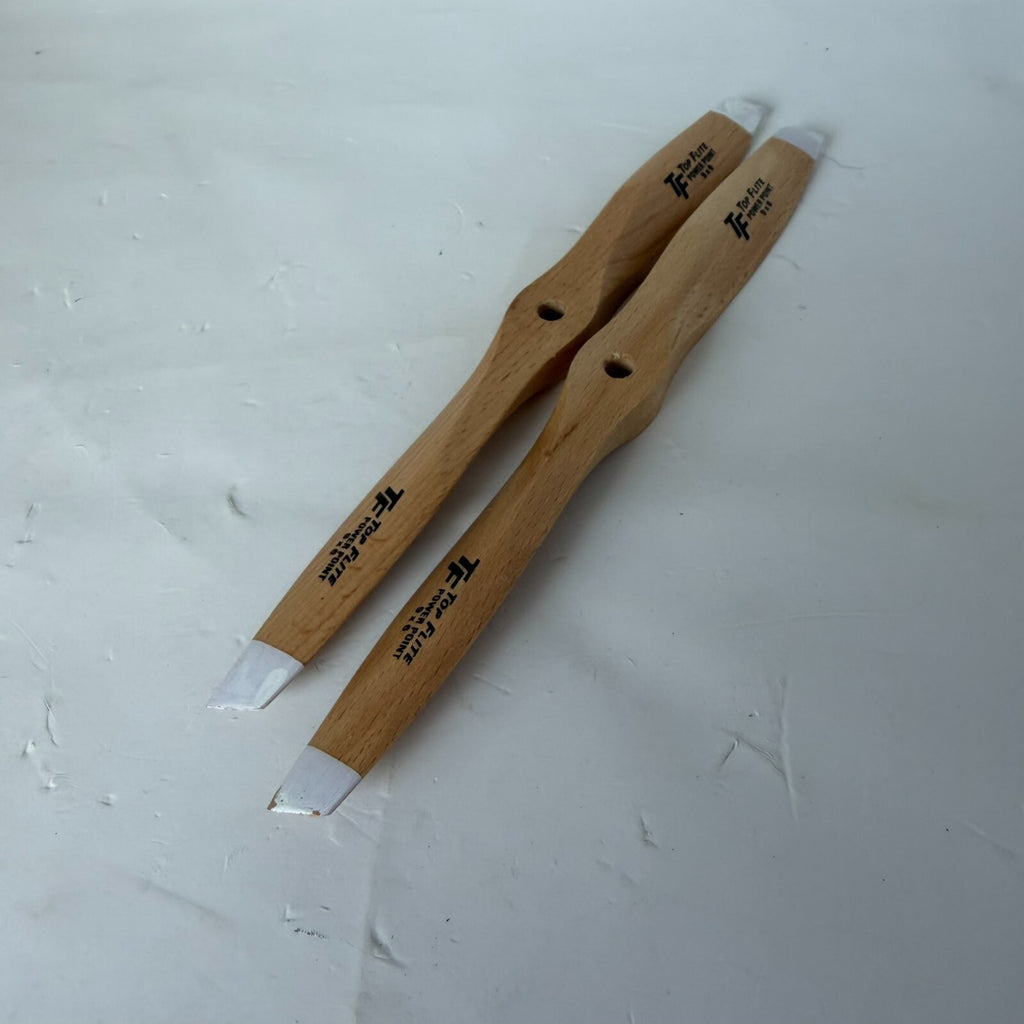 Top Flite 9x6 Power Point Wood Propellers RC Model Airplane Set of 2 New