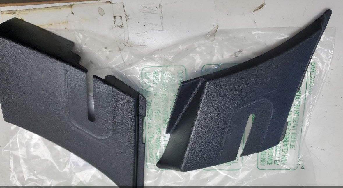 Windshield Wiper Cowl End Air Inlet Panel Black Replacement for GM Large SUVs