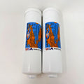 2 Pack Omnipure K5515-BB 1M Lead & Cyst Reduction Carbon Filter 1/4" Female Port