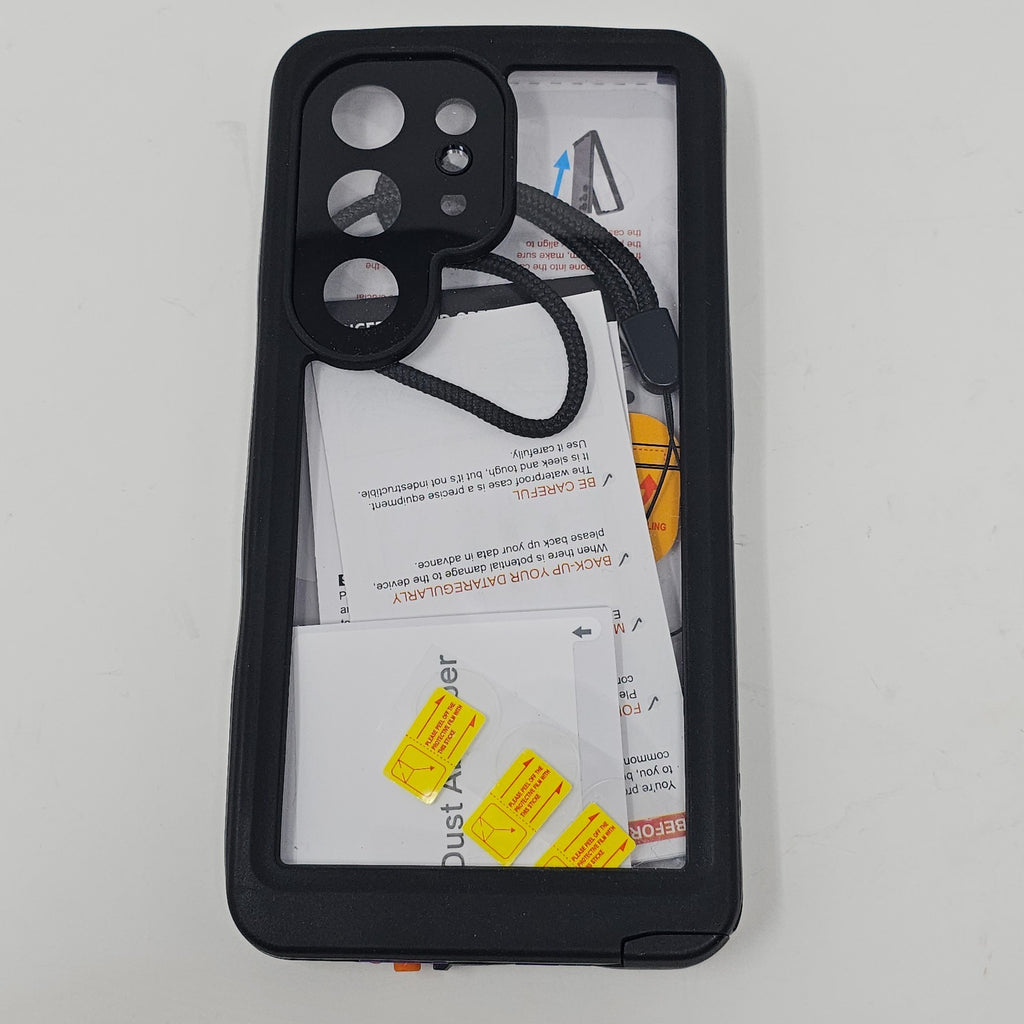 Samsung Galaxy S25 Ultra Case Waterproof full body case Black - Image 11
