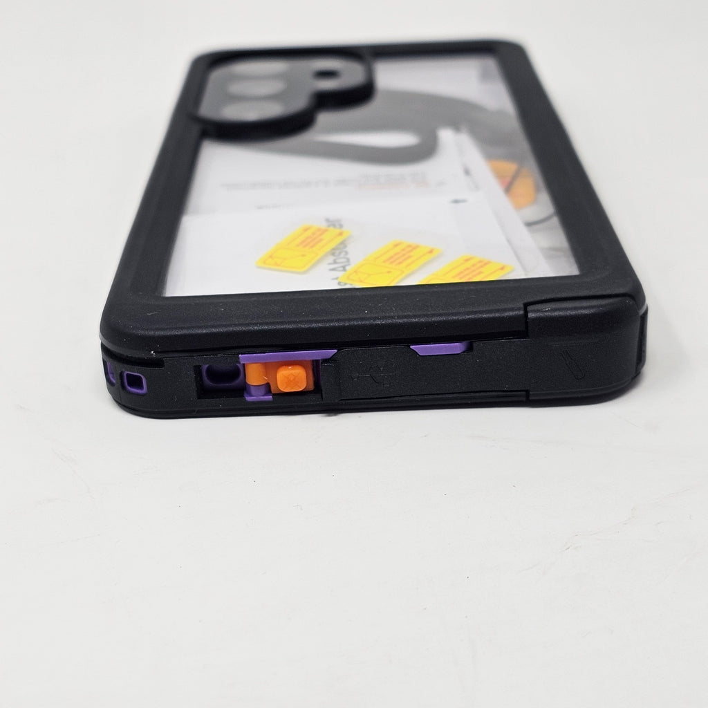 Samsung Galaxy S25 Ultra Case Waterproof full body case Black - Image 12