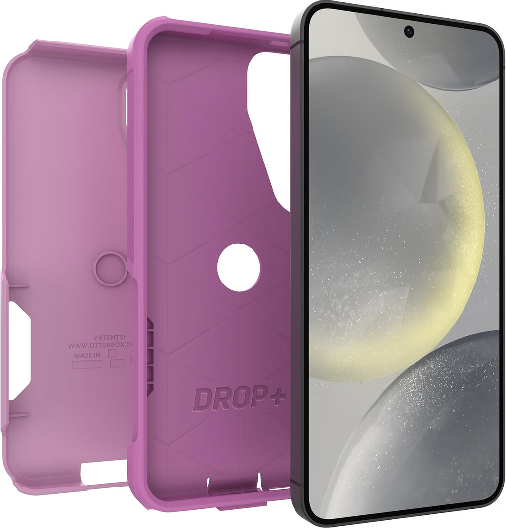 Samsung Galaxy S24 Case Wildflower Pink Dual Layer Commuter Series - Image 2