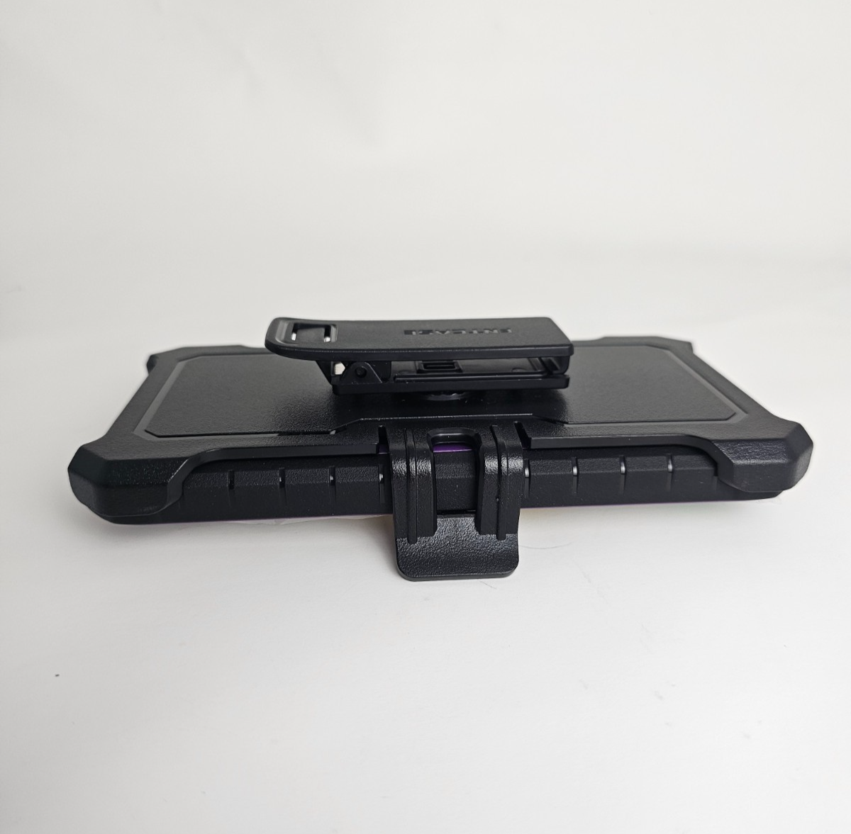 Samsung Galaxy S24 Plus Case Purple Full Coverage Belt Clip Kickstand - Image 6