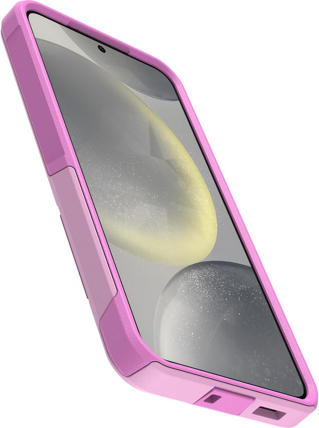 Samsung Galaxy S24 Case Wildflower Pink Dual Layer Commuter Series - Image 3