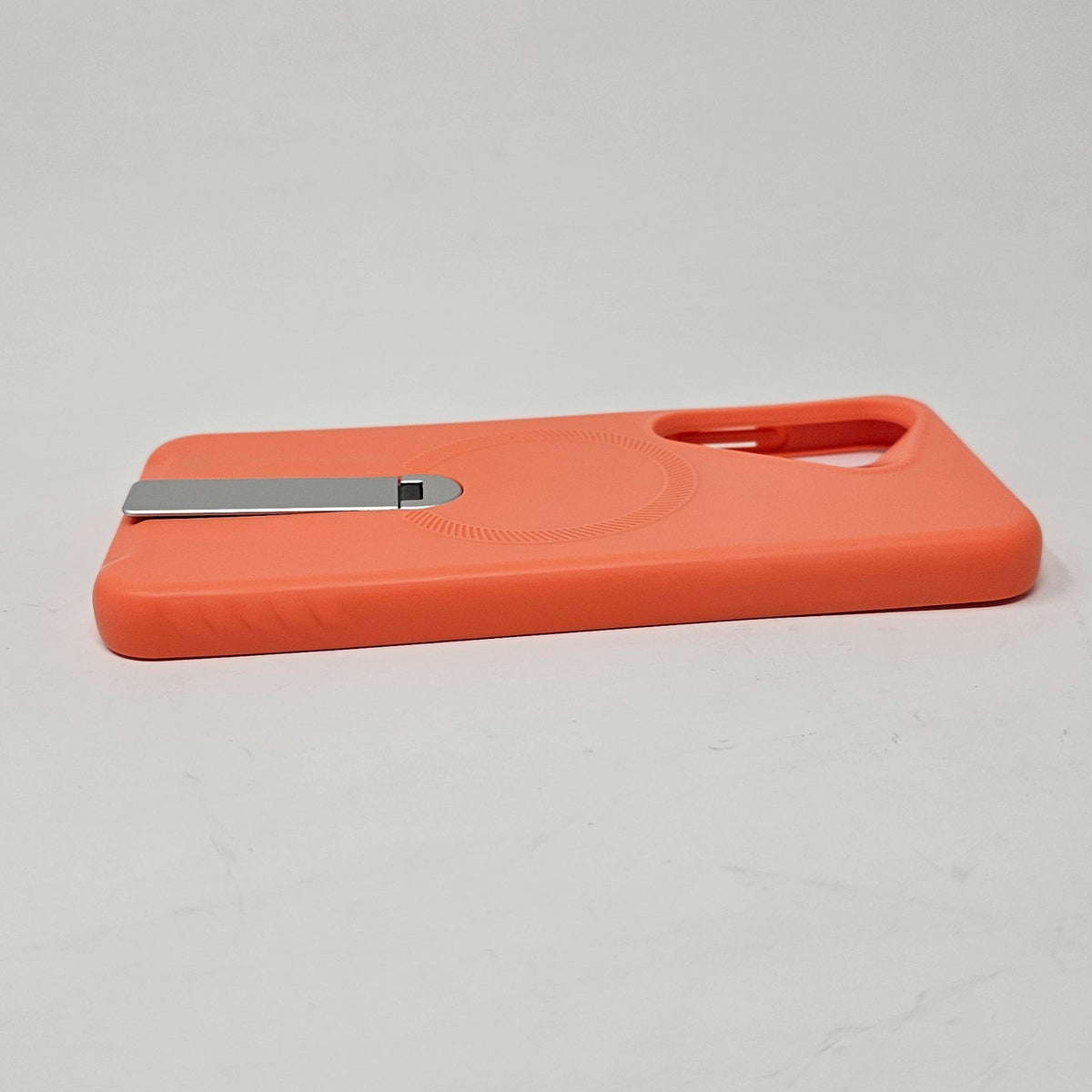 Samsung Galaxy S25 Magnetic Case Kickstand Orange - Image 14