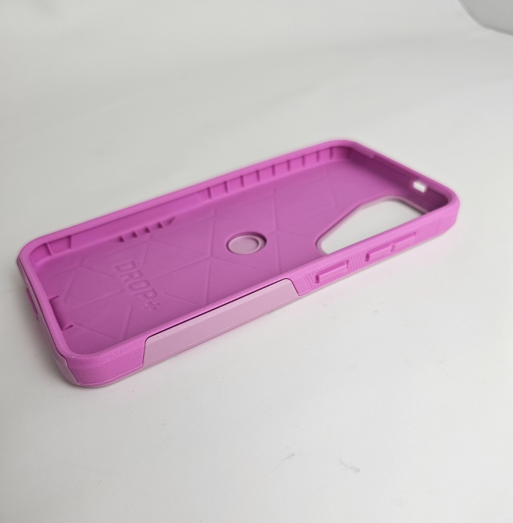 Samsung Galaxy S24 Case Wildflower Pink Dual Layer Commuter Series - Image 8
