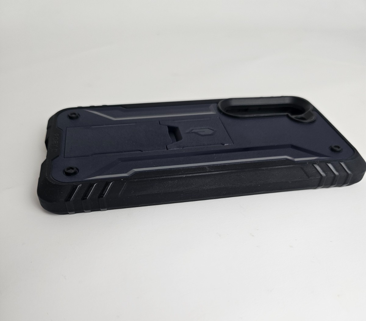 Samsung Galaxy S23 Rugged Case Kickstand Black Navy Blue - Image 7