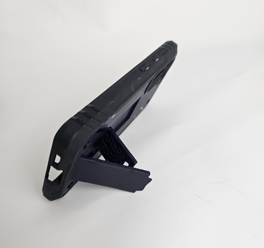 Samsung Galaxy S23 Rugged Case Kickstand Black Navy Blue - Image 11
