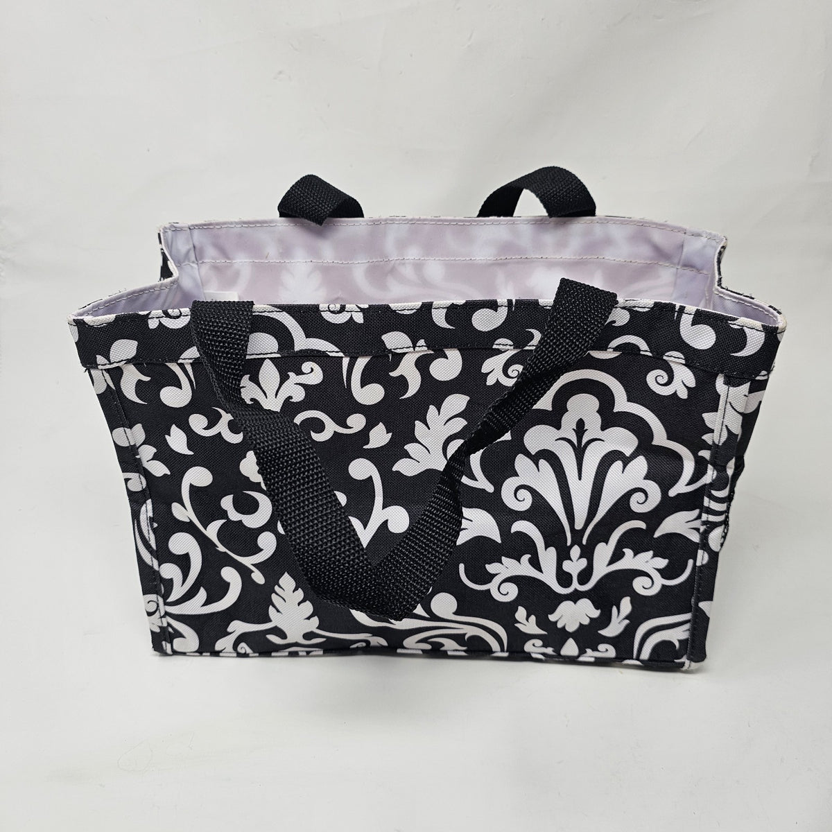 Thirty-One All In One Organizer Tote Black & White - Image 1