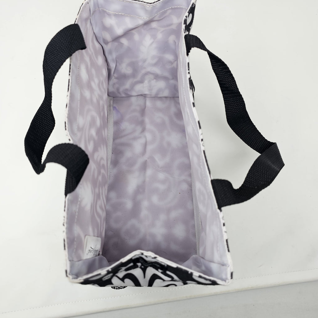 Thirty-One All In One Organizer Tote Black & White - Image 3
