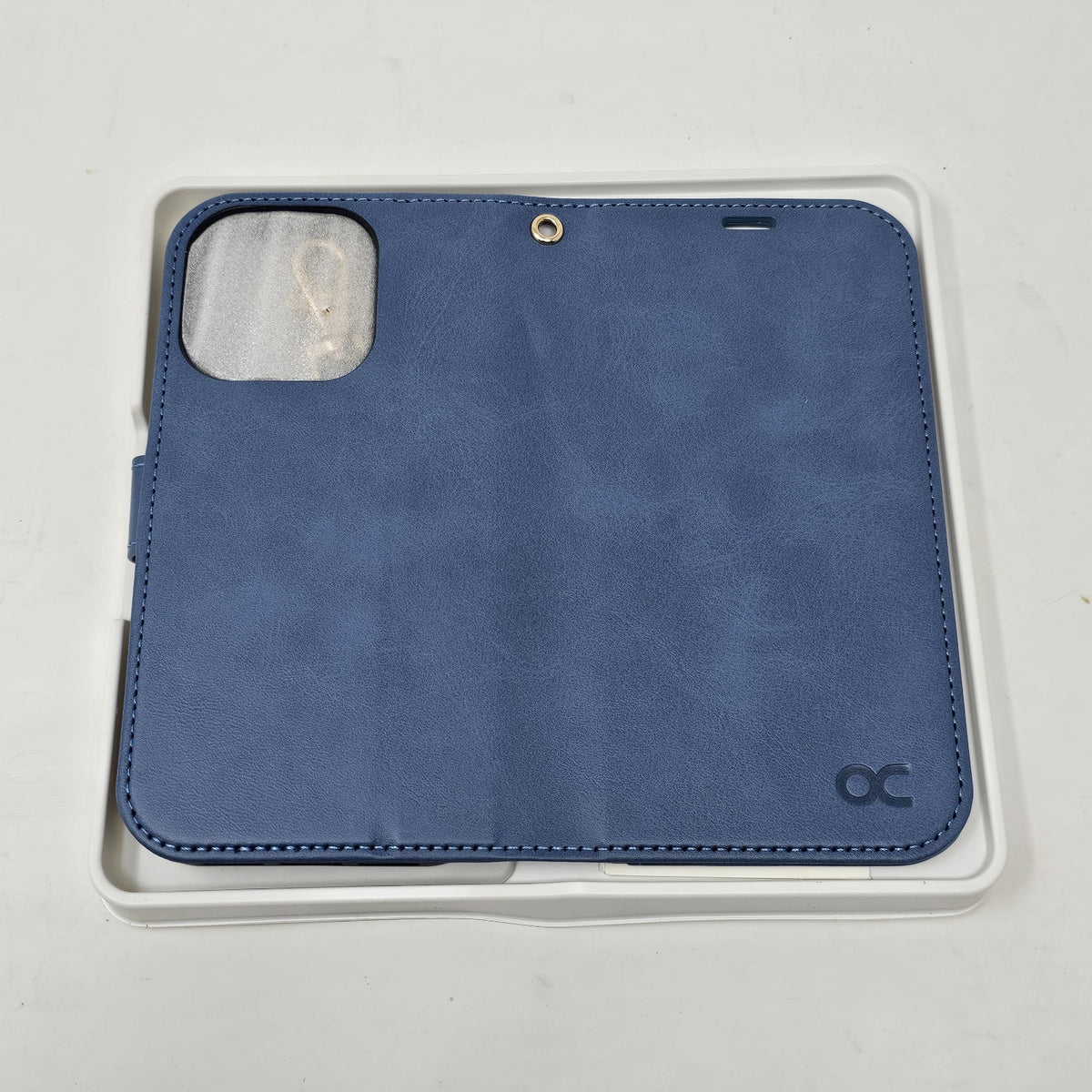 iPhone 16 Pro Wallet Wristlet Case Folio Blue Magnetic - Image 9