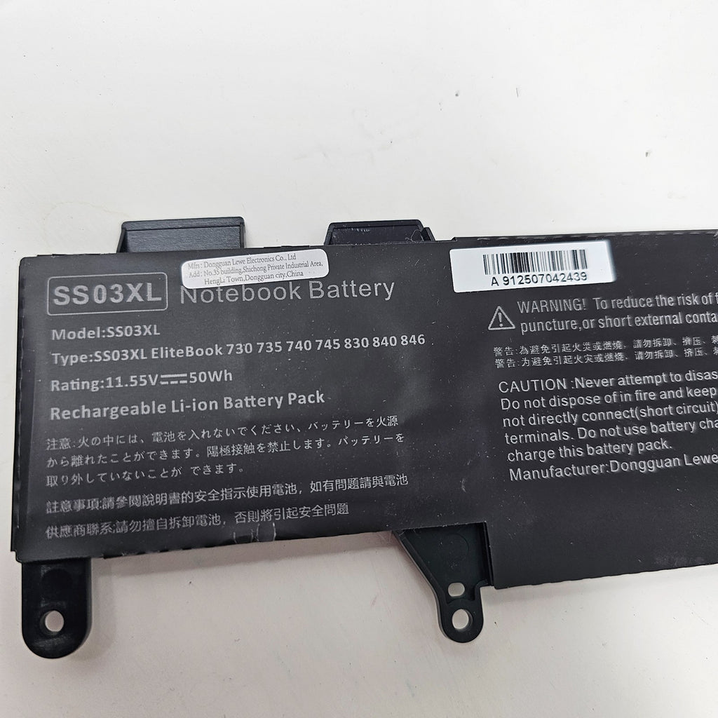 ✅SS03XL Battery/Charger For HP EliteBook 735 745 830 836 840 846 G5 933321-855 - Image 6