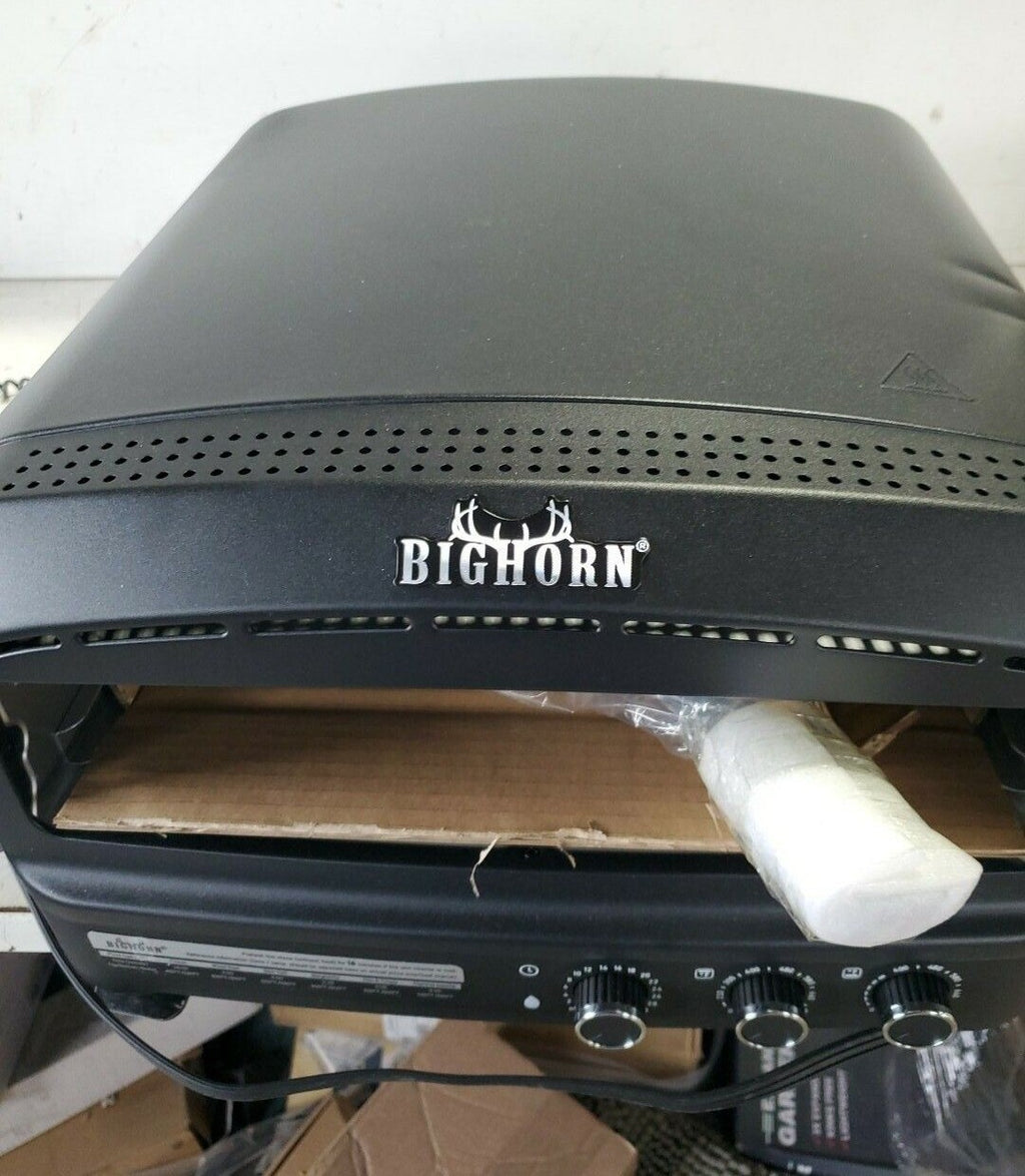 BIG HORN 14 Indoor Pizza Oven 850°F High-Heat Electric Pizza Oven - Image 9