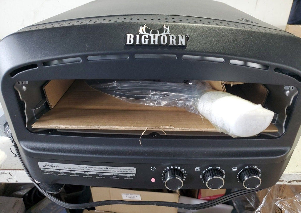 BIG HORN 14 Indoor Pizza Oven 850°F High-Heat Electric Pizza Oven - Image 10