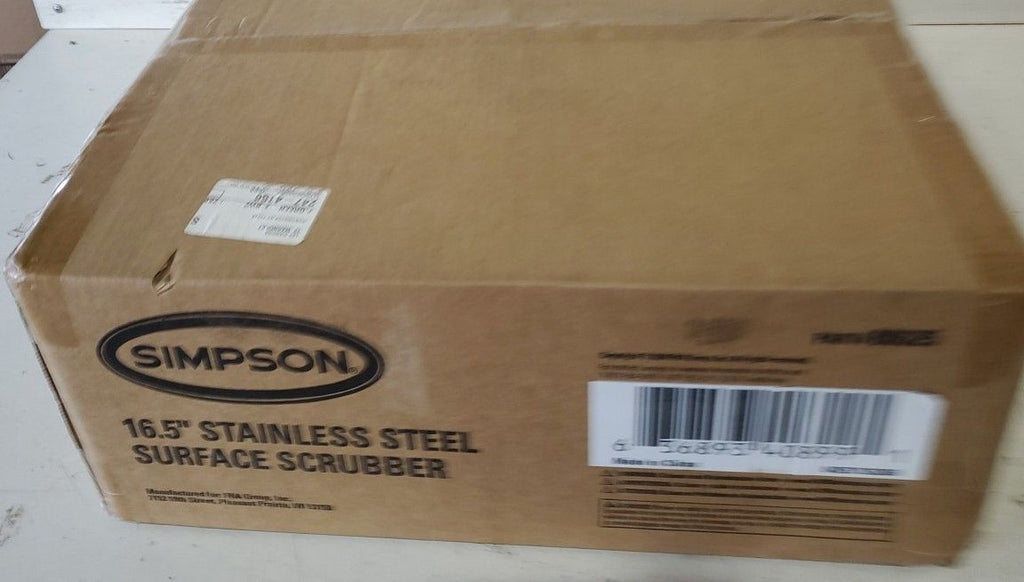 Simpson 16.5" Stainless Steel Pressure Washer Surface Cleaner, 80625 4000PSI NEW - Image 6