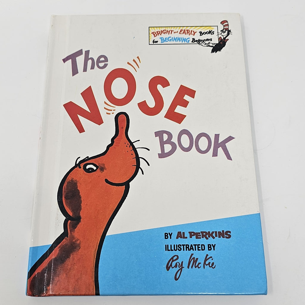 Vintage The Nose Book by Al Perkins (1970) Hardcover Bright & Early Books - Image 1