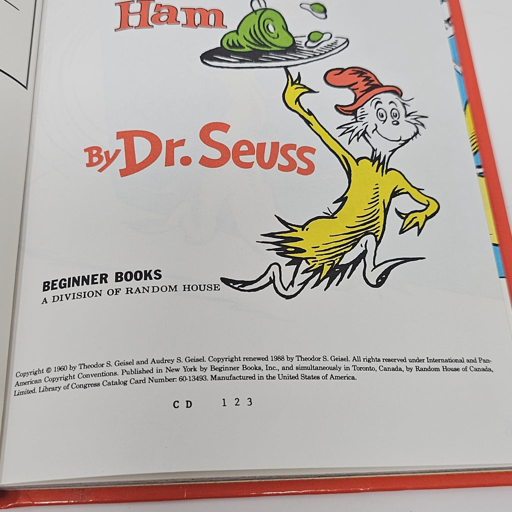 Vintage 1960 Dr Seuss / Green Eggs and Ham Book club edition - Image 3
