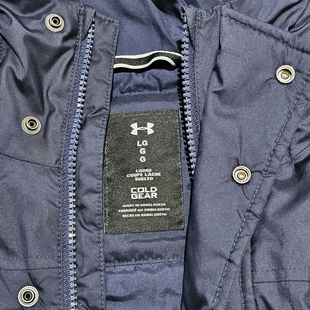 Notre Dame Basketball Under Armour Men's Storm Team Issued Jacket Coat Large - Image 3