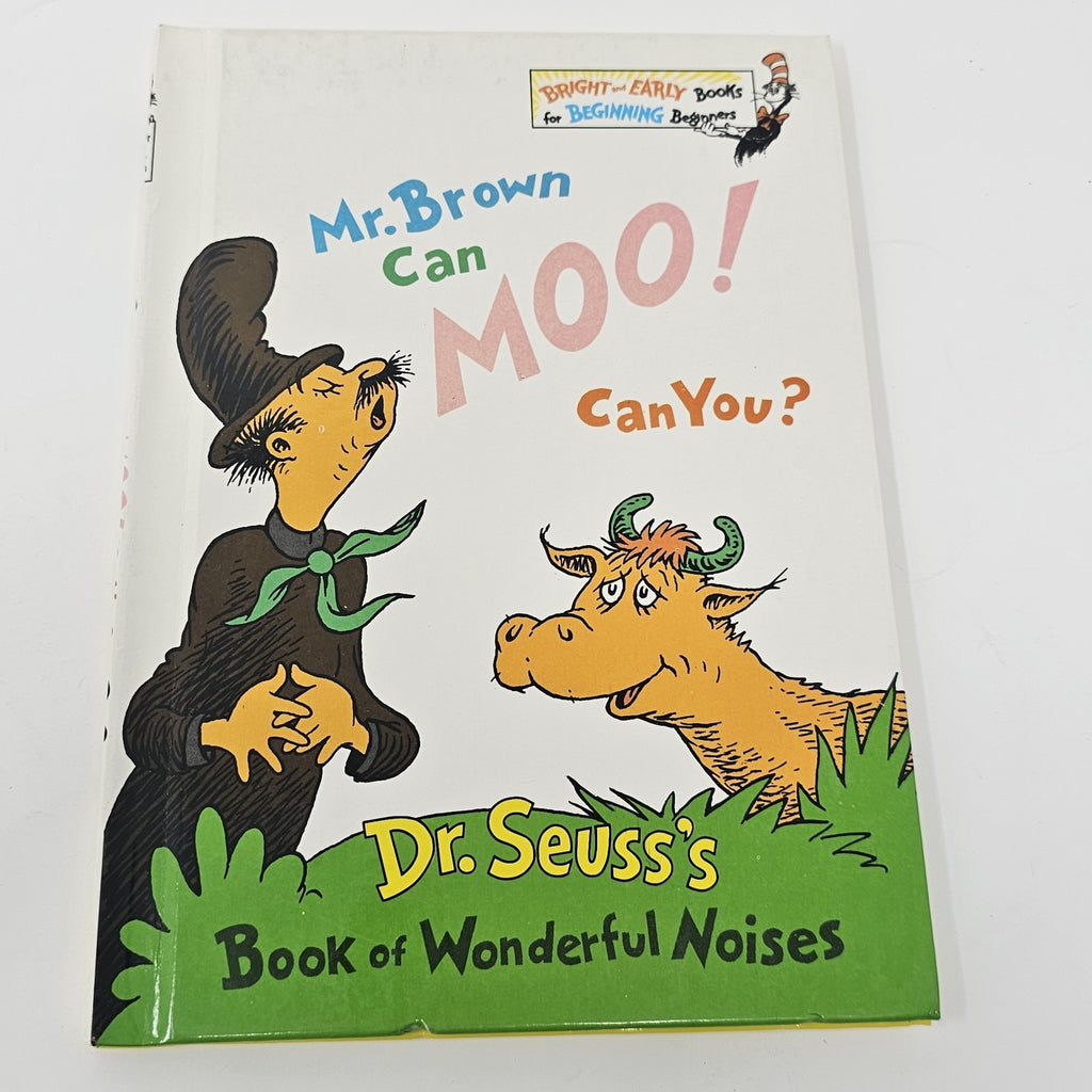 Vintage Mr. Brown Can Moo! Can You? - Hardcover By Dr. Seuss 1970- VERY GOOD - Image 1