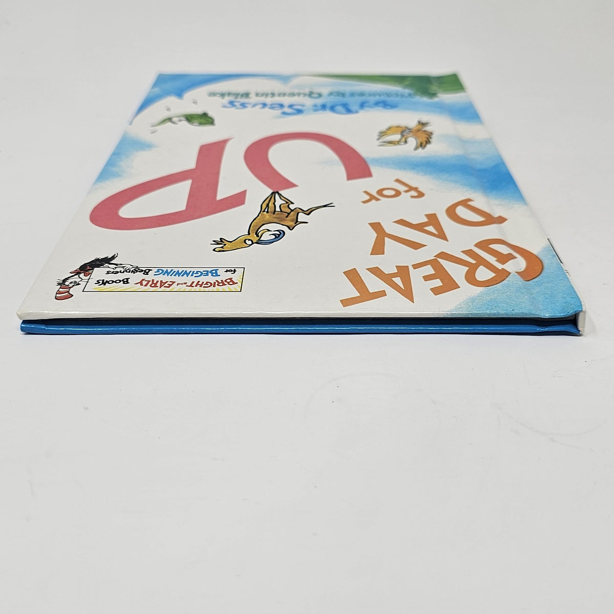 Vintage Great Day for Up Dr. Seuss HC 1974 Bright & Early Ser. Blake Illus. - Image 5