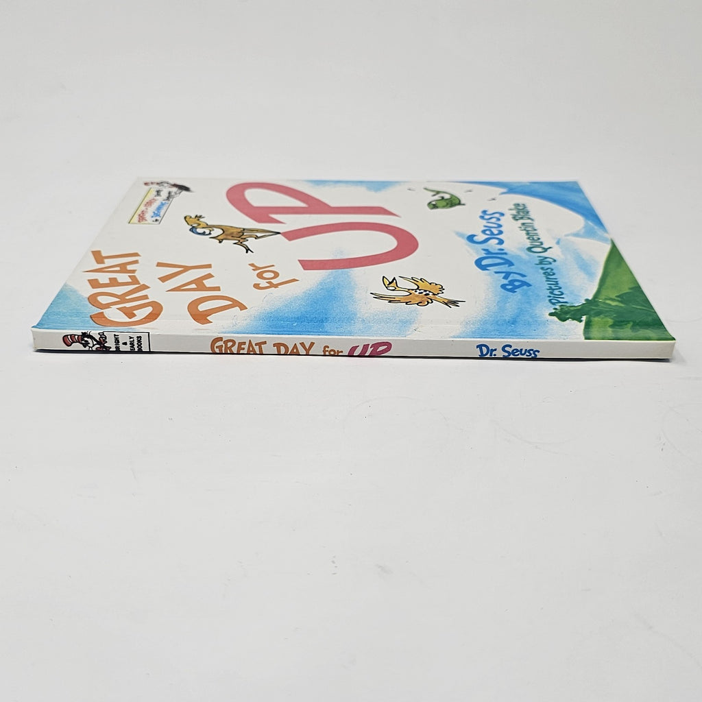 Vintage Great Day for Up Dr. Seuss HC 1974 Bright & Early Ser. Blake Illus. - Image 6