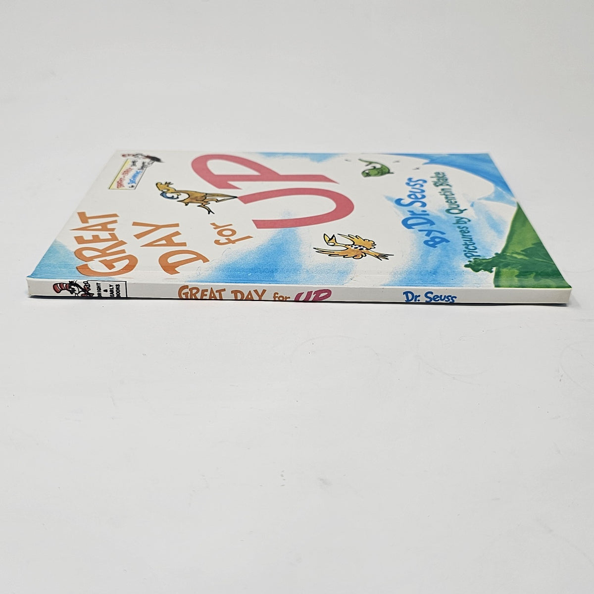 Vintage Great Day for Up Dr. Seuss HC 1974 Bright & Early Ser. Blake Illus. - Image 6