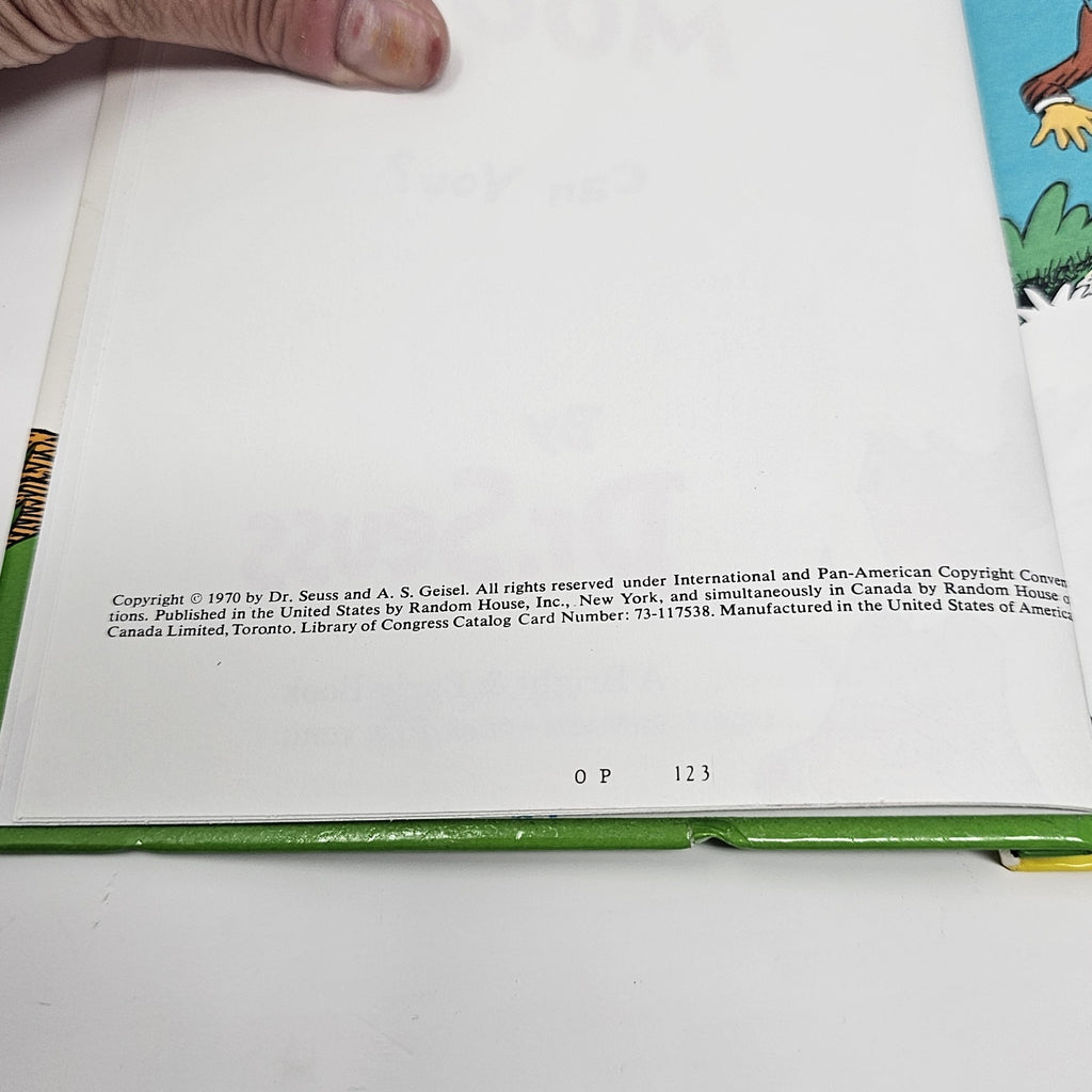 Vintage Mr. Brown Can Moo! Can You? - Hardcover By Dr. Seuss 1970- VERY GOOD - Image 6
