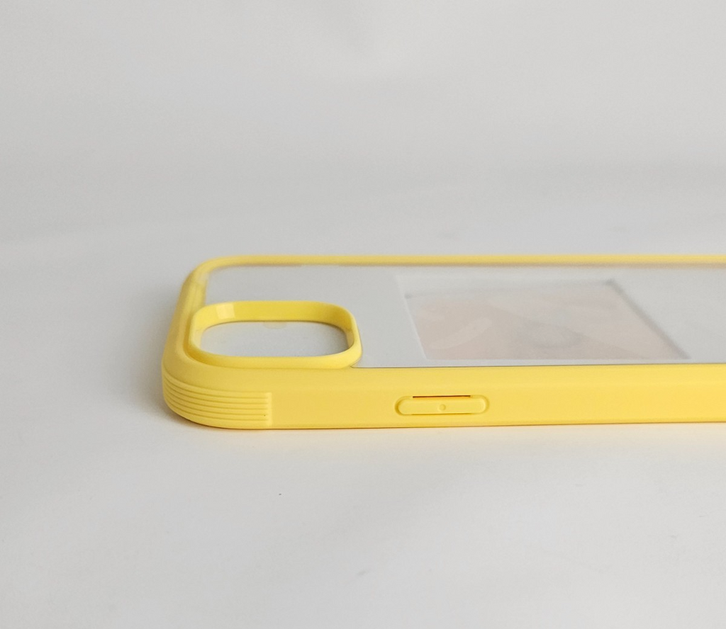 iPhone 14 Full Coverage Case Lemon Yellow Screen Protector - Image 8