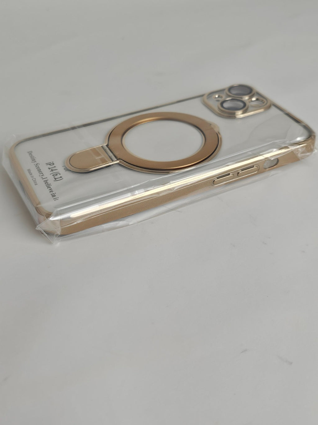 iPhone 14 Kickstand Gold Case - Image 11