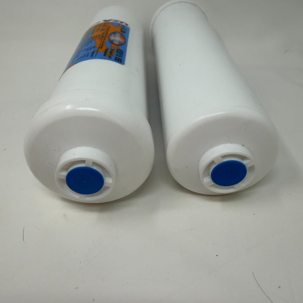 2 Pack Omnipure K5515-BB 1M Lead & Cyst Reduction Carbon Filter 1/4" Female Port