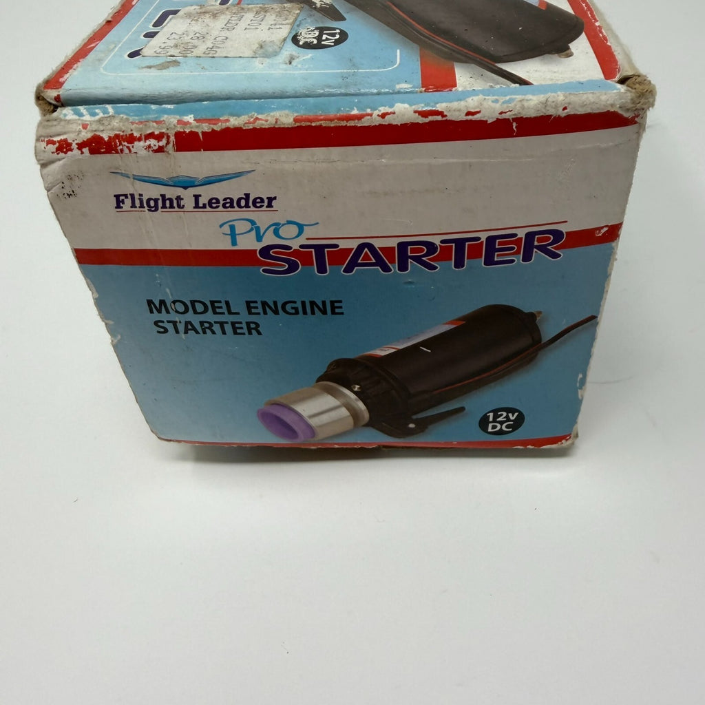 Flight Leader Model Engine Starter Pro FLST01 New Old Stock NOS 12v DC Glow Gas