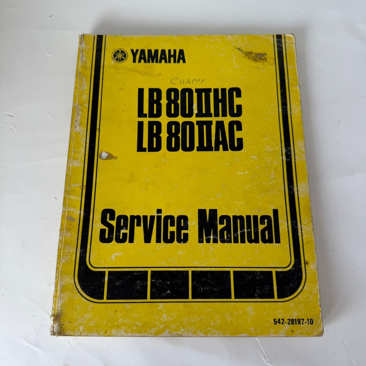 Genuine Yamaha LIT-11616-00-07 LB80IIHC LB80IIAC Service Manual 1975