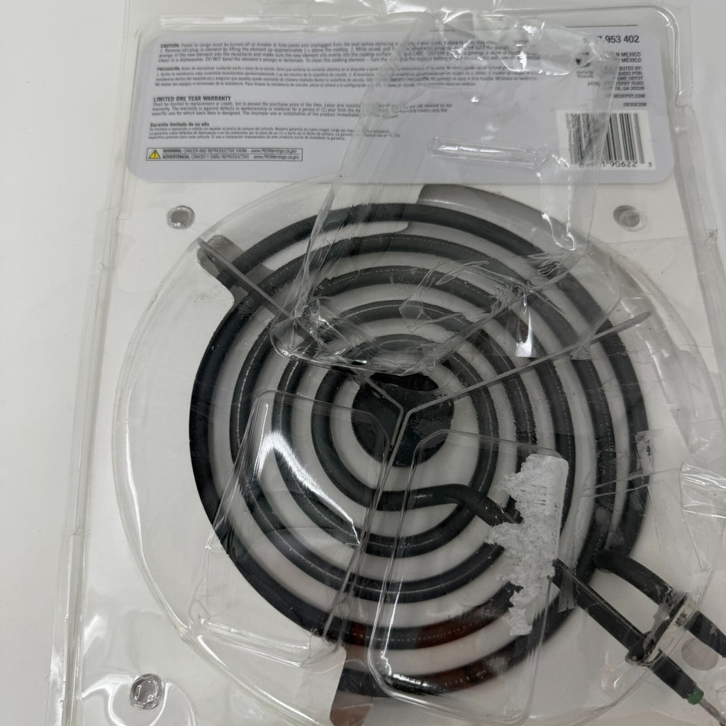 Everbilt Universal Heating Element For Electric Ranges Black 8" 98240 Plug-In
