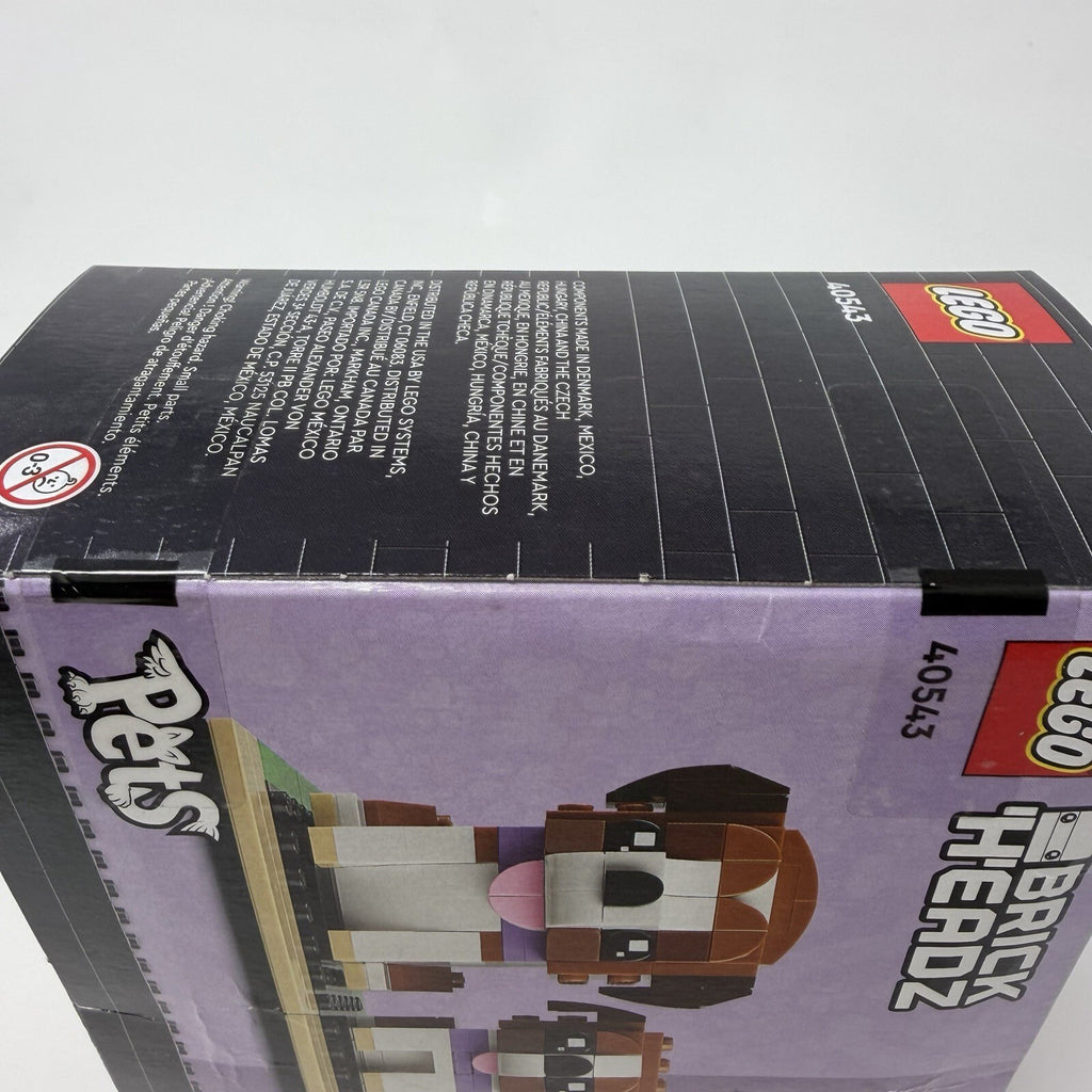 LEGO Brickheadz Pets: Saint Bernard Dog & Puppy Set 40543 New, Sealed
