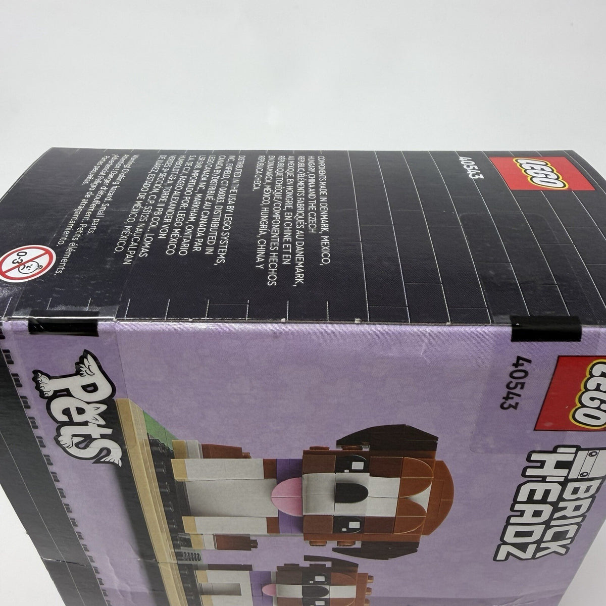LEGO Brickheadz Pets: Saint Bernard Dog & Puppy Set 40543 New, Sealed