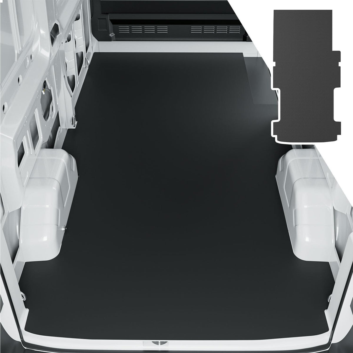 Cargo Liner For 15-25 Ford Transit Van 148" WB Trunk Mat Standard Wheelbase TPE
