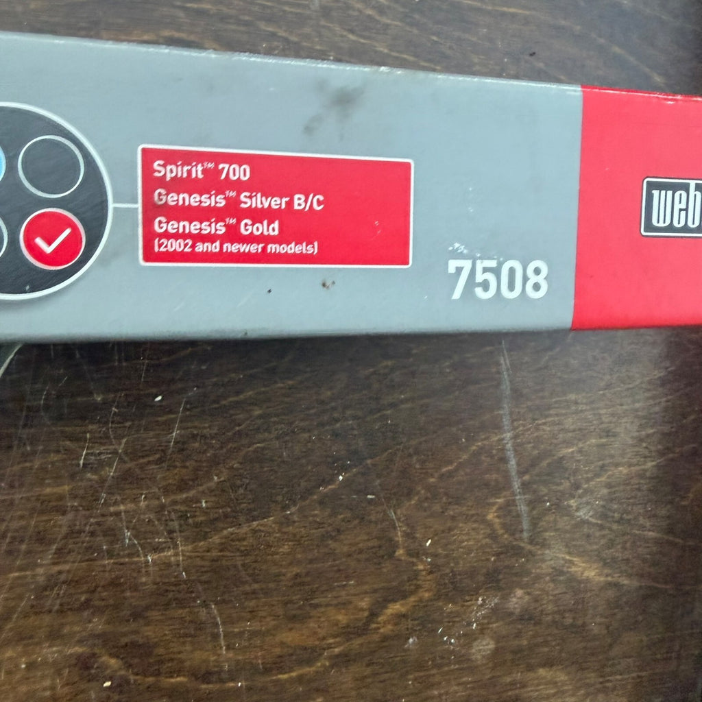 Weber 7508 Stainless Steel Grill Burner Tube Set- Spirit 700 Genesis Silver Gold