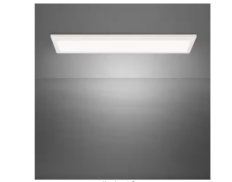 Commercial Electric 1x4ft LED Flat Panel 5CCT Flush Mount Light FP1X4/6WY/WH/HDT
