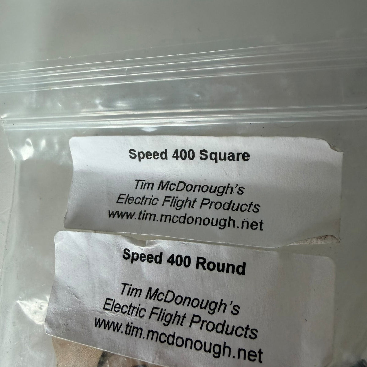 Tim McDonough Speed 400 Round Model Plane Electric Motor Mount New Old Stock CNC