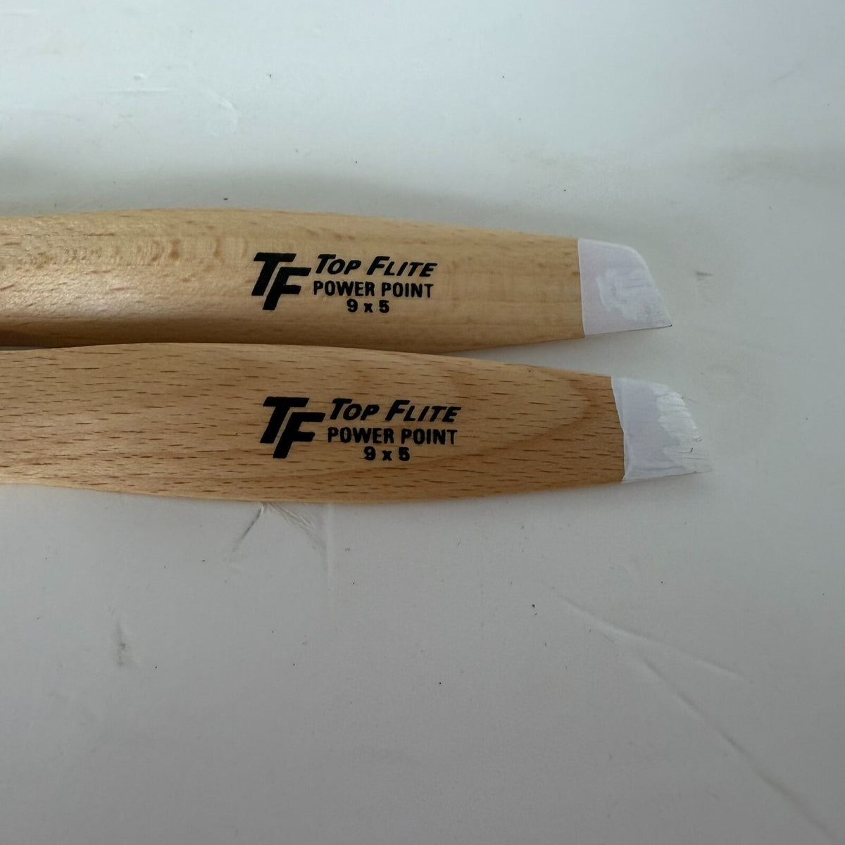 Top Flite 9x5 Power Point Wood Propeller RC Model Airplane Set of 2 New