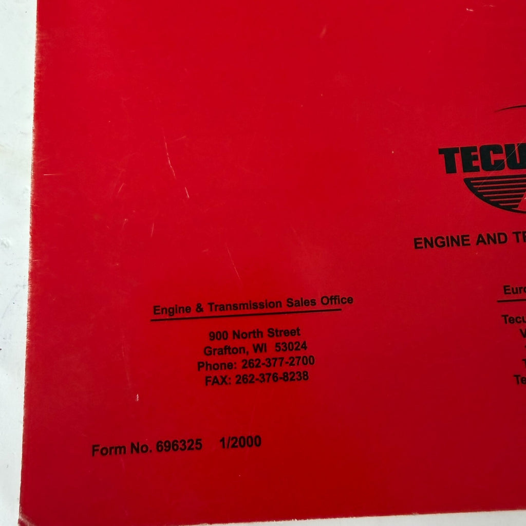 Tecumseh V-Twin Engine Technicians Handbook