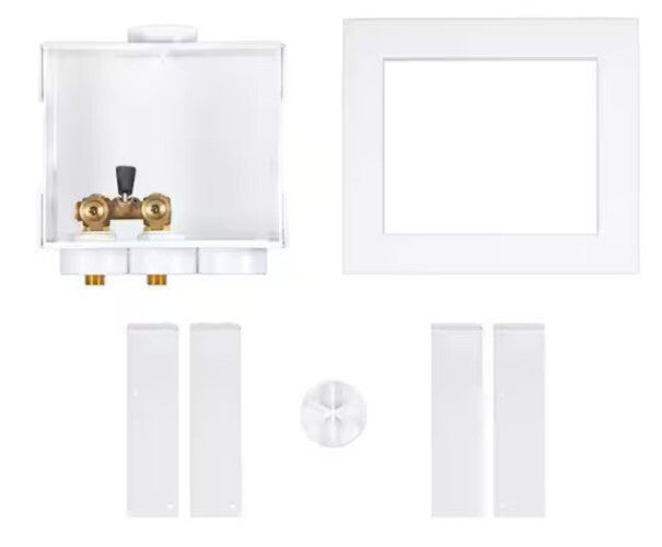 Oatey Quadtro 1/2" Copper Sweat x 3/4" MHT Outlet Box & Water Pressure Regulator