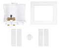 Oatey Quadtro 1/2" Copper Sweat x 3/4" MHT Outlet Box & Water Pressure Regulator