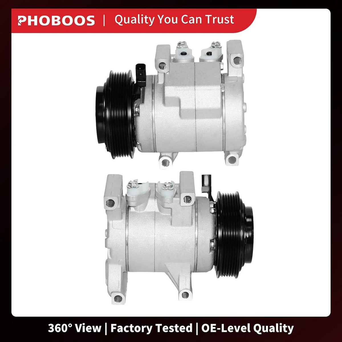 A/C Compressor & Clutch Jeep Grand Cherokee Charger Challenger 300 V6 3.0L/3.6L