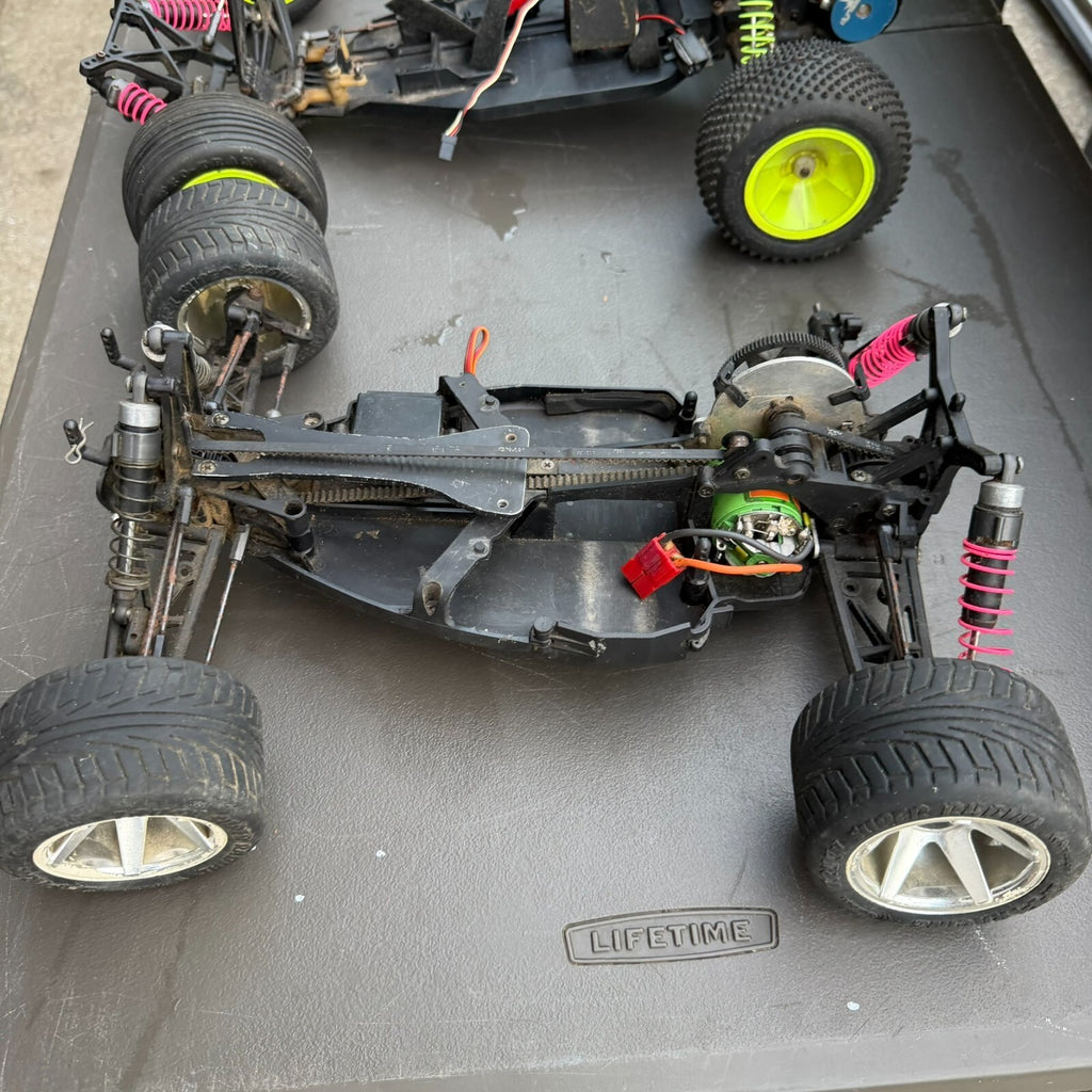 RC Car Truck Buggy Lot w/ Parts- Electric Losi MPI Team Associated rs4 xx4 sc10