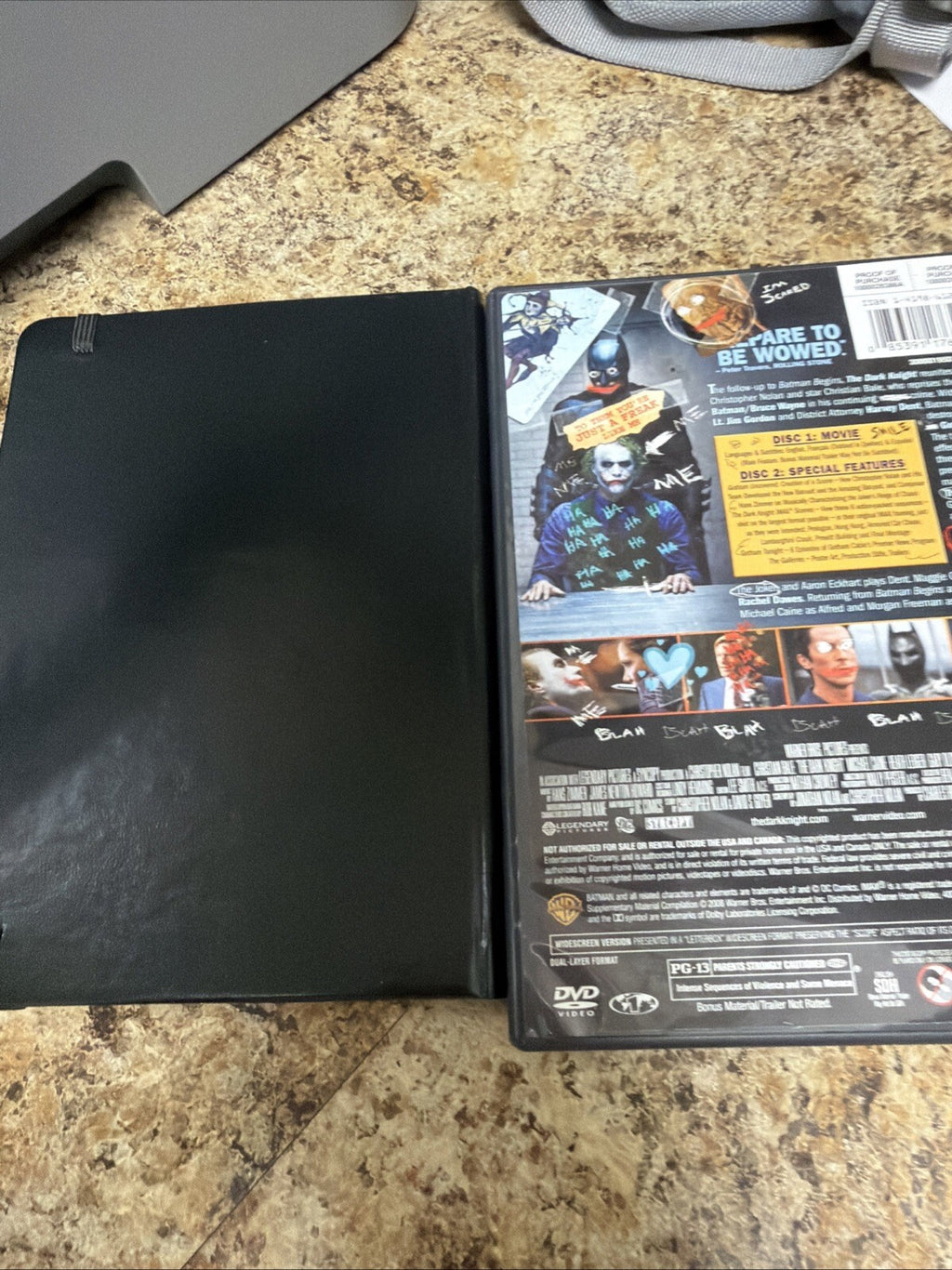 The Dark Knight Two-Disc Limited Edition DVD w/ Exclusive Bonus Journal