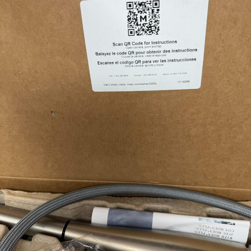 Moen 87162SRS Boman Pull Down Kitchen Faucet - Silver Open Box